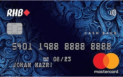 RHB Cash Back Credit Card
